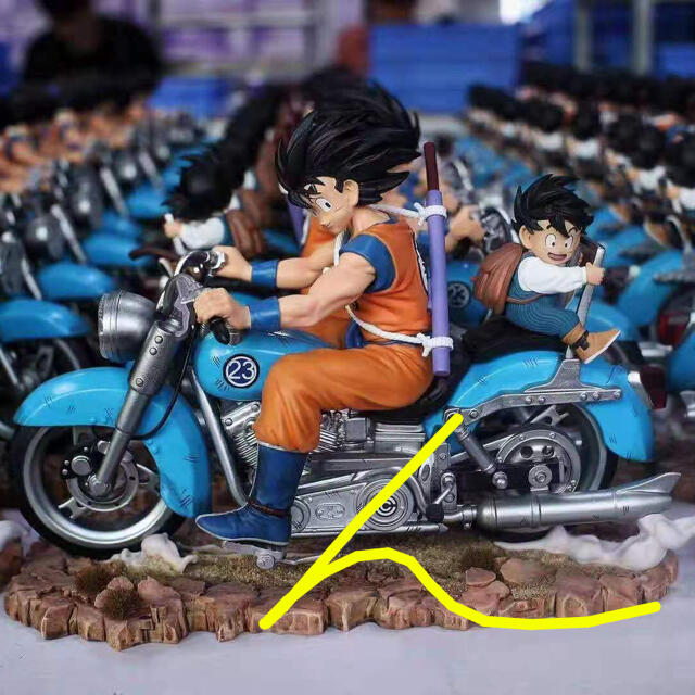 Gdスタジオ バイク孫悟空 扉絵 シリーズ ドラゴンボール フィギュア 孫悟飯の通販 By 海外フィギュア専門店hhgk ラクマ