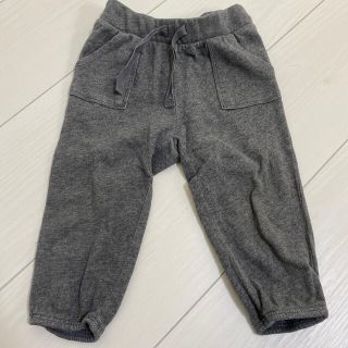 ベビーギャップ(babyGAP)のbaby Gap 80サイズ長ズボン　グレー美品(パンツ)