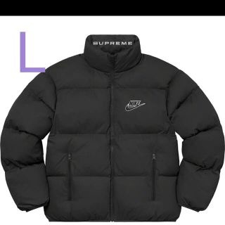 シュプリーム(Supreme)のSUPREME NIKE Reversible Puffy Jacket 黒(ダウンジャケット)