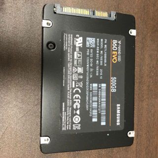 サムスン(SAMSUNG)のNAND SSD 500GB 860 EVO Samsung RKM-19(PCパーツ)