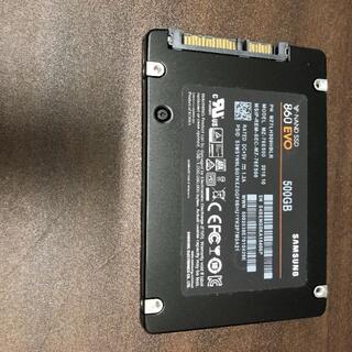 サムスン(SAMSUNG)のNAND SSD 500GB 860 EVO Samsung RKM-27(PCパーツ)