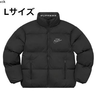 シュプリーム(Supreme)のSupreme/NikeReversible Puffy Jacket 黒 L(ダウンジャケット)