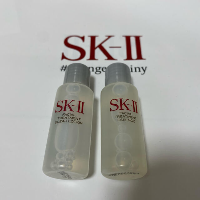 SK-II(エスケーツー)のSKII エスケーツー　ふきとり用化粧水　化粧水　美容乳液　サンプル コスメ/美容のキット/セット(サンプル/トライアルキット)の商品写真