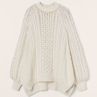 エイチアンドエム(H&M)のSimone Rocha x H&M チャンキーニットセーター　M(ニット/セーター)