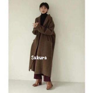 トゥデイフル(TODAYFUL)のTODAYFUL 新品 オーバーチェックコート(ロングコート)