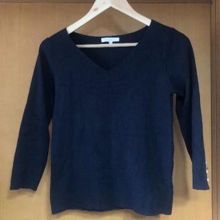 プロポーションボディドレッシング(PROPORTION BODY DRESSING)のPROPORTION BODY DRESSING Vネックパールニット(カットソー(長袖/七分))