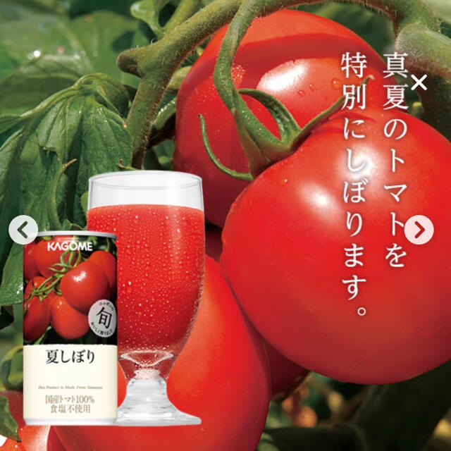 KAGOME(カゴメ)の夏しぼり2020 食品/飲料/酒の飲料(ソフトドリンク)の商品写真