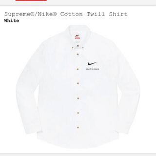 シュプリーム(Supreme)のsupreme Nike Cotton Twill Shirt(シャツ)
