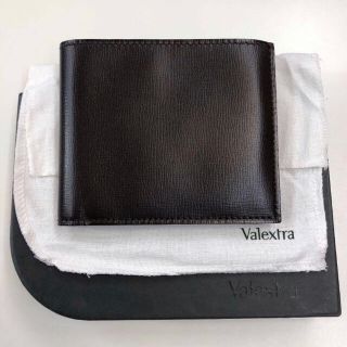 ヴァレクストラ(Valextra)の美品！Valextra 二つ折り 財布(折り財布)