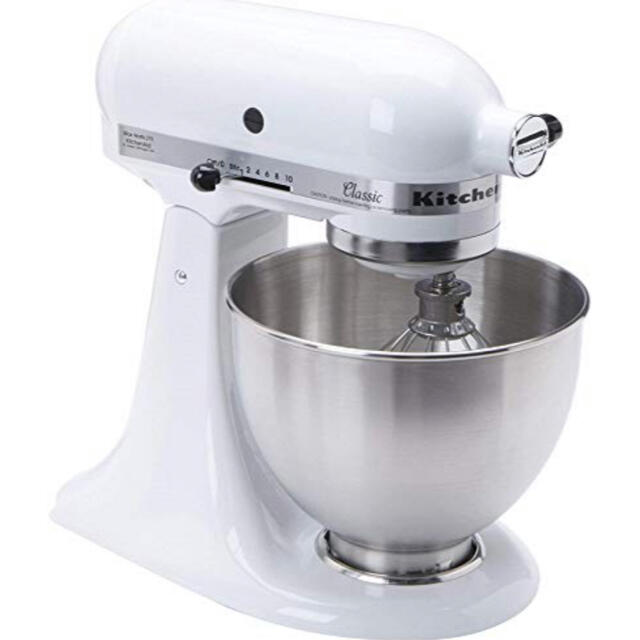 KITCHENAID キッチンエイド スタンドミキサー 4.3L ホワイト