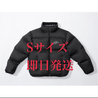 シュプリーム(Supreme)のsupreme nike Reversible Puffy Jacket 黒 S(ダウンジャケット)