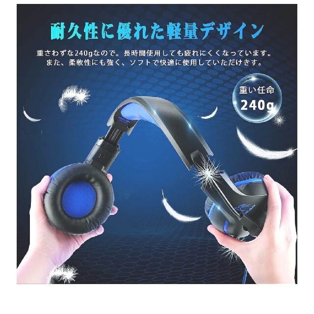 ヘッドホン 美品 スマホ/家電/カメラのオーディオ機器(ヘッドフォン/イヤフォン)の商品写真