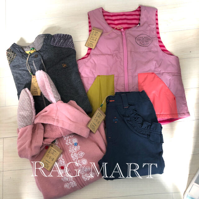 RAG MART(ラグマート)のRAGMART 110cm キッズ/ベビー/マタニティのキッズ服女の子用(90cm~)(Tシャツ/カットソー)の商品写真