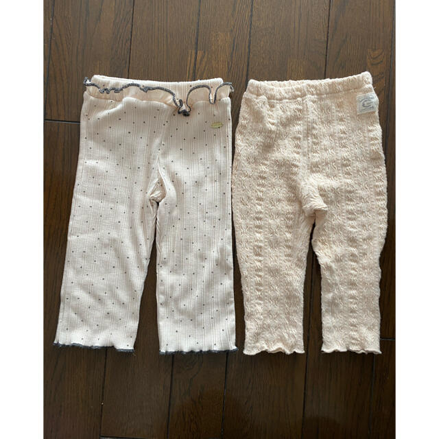 レギンス パンツ ２点セット 80 キッズ/ベビー/マタニティのベビー服(~85cm)(パンツ)の商品写真