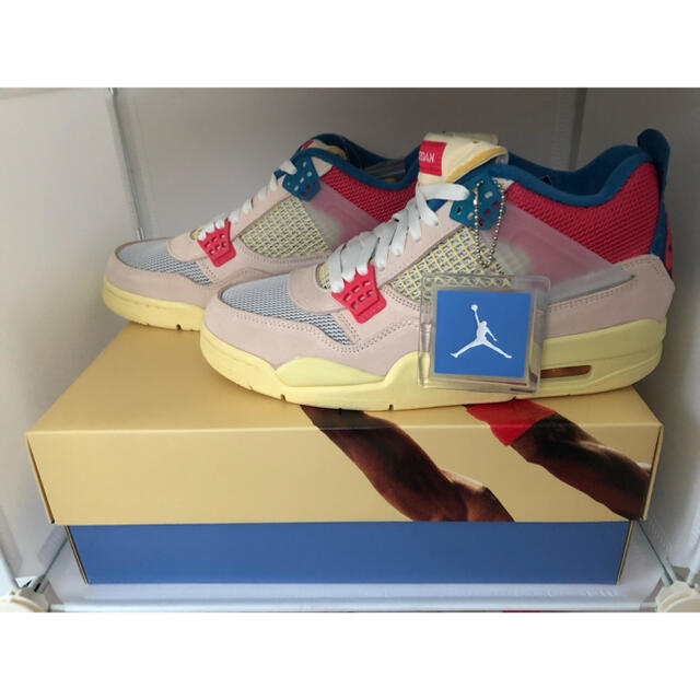 贅沢屋の NIKE - ユニオン ICE GUAVA 4 JORDAN AIR NIKE × UNION スニーカー