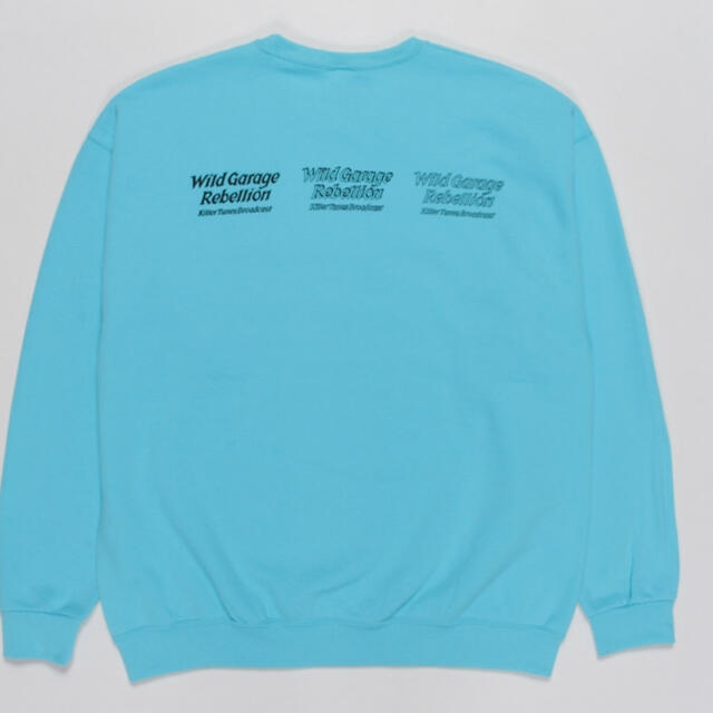 WACKO MARIA crew neck sweat TIFFANY カラー