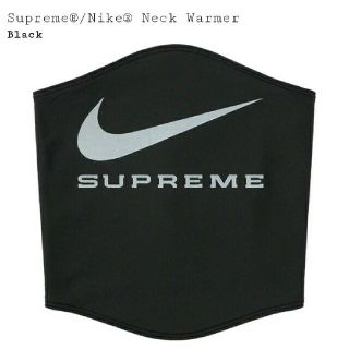 シュプリーム(Supreme)のSupreme Nike Neck Warmer Black ブラック 黒(ネックウォーマー)