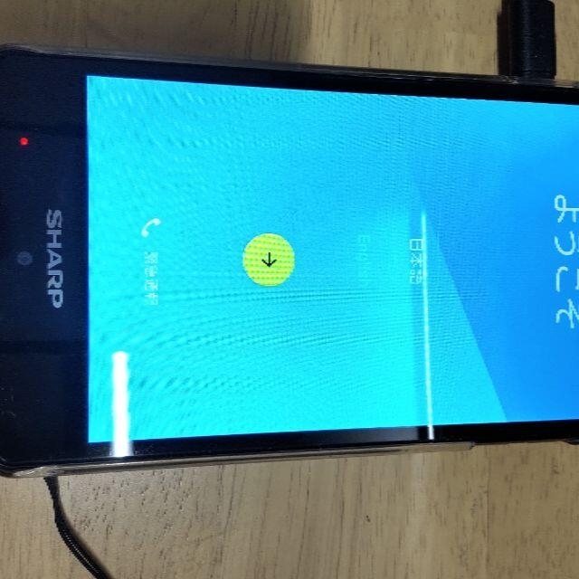 SHARP(シャープ)のSharp Aquous SH-RM02 スマホ/家電/カメラのスマートフォン/携帯電話(スマートフォン本体)の商品写真