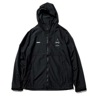 エフシーアールビー(F.C.R.B.)のM FCRB 21SS NYLON HOODED BLOUSON BLACK(ナイロンジャケット)