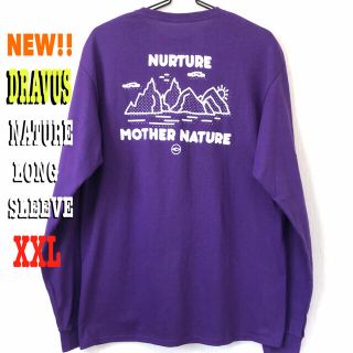 ステューシー(STUSSY)のめちゃ可愛いです☆ DRAVUS NATURE ロンT 紫 パープル(Tシャツ/カットソー(七分/長袖))