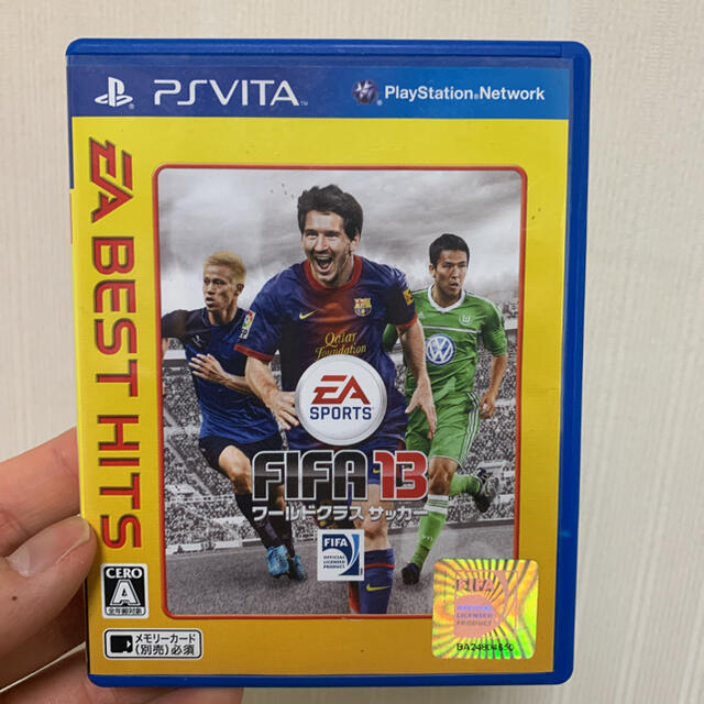 Playstation Vita Fifa 13 ワールドクラス サッカー Ea Best Hits Vitaの通販 By ちょふ S Shop プレイステーションヴィータならラクマ