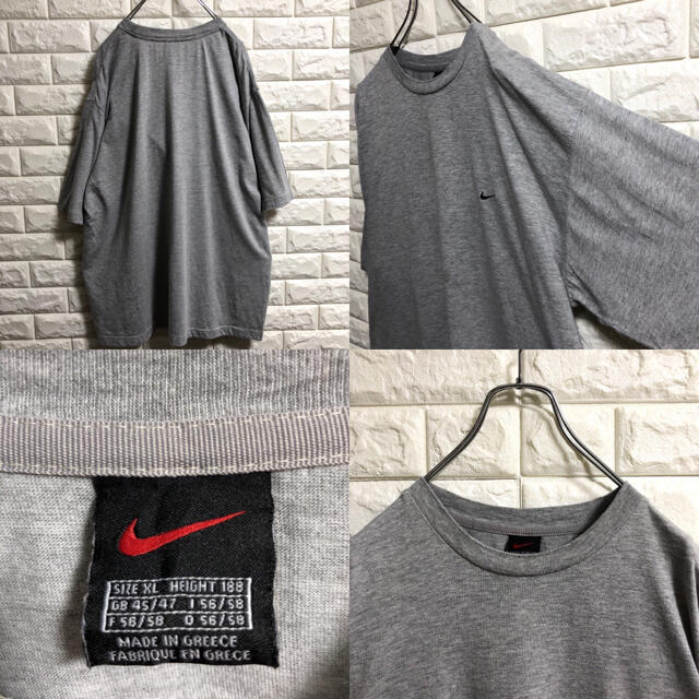 NIKE(ナイキ)の90s  NIKE  ナイキ　刺繍ロゴ　Tシャツ　メンズXLサイズ メンズのトップス(Tシャツ/カットソー(半袖/袖なし))の商品写真