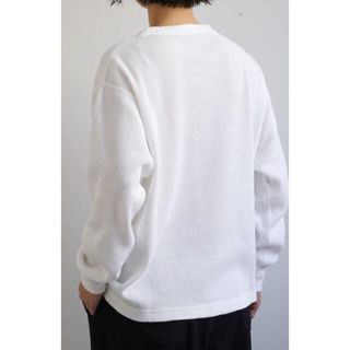 コモリ(COMOLI)の【美品】COMOLI 20SS ワッフル サイズ3 ネイビー(シャツ)