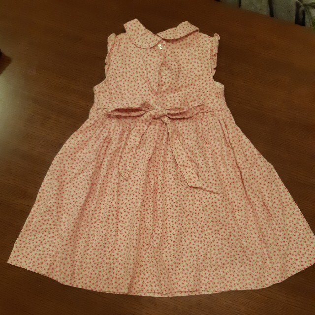 LAURA ASHLEY(ローラアシュレイ)のキッズ24M　LAURA ASHLEY　ブルマ付きノースリーブワンピース キッズ/ベビー/マタニティのキッズ服女の子用(90cm~)(ワンピース)の商品写真