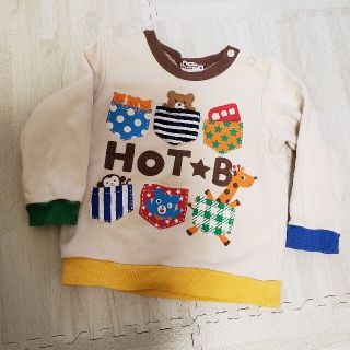 ホットビスケッツ(HOT BISCUITS)のミキハウス　ホットビスケッツ　トレーナー　90(Tシャツ/カットソー)