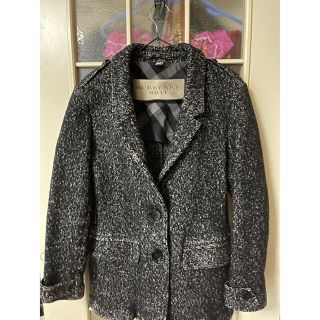 バーバリー(BURBERRY)のBURBERRY BRIT WOOL COTTON JERSEY JACKET(ニット/セーター)