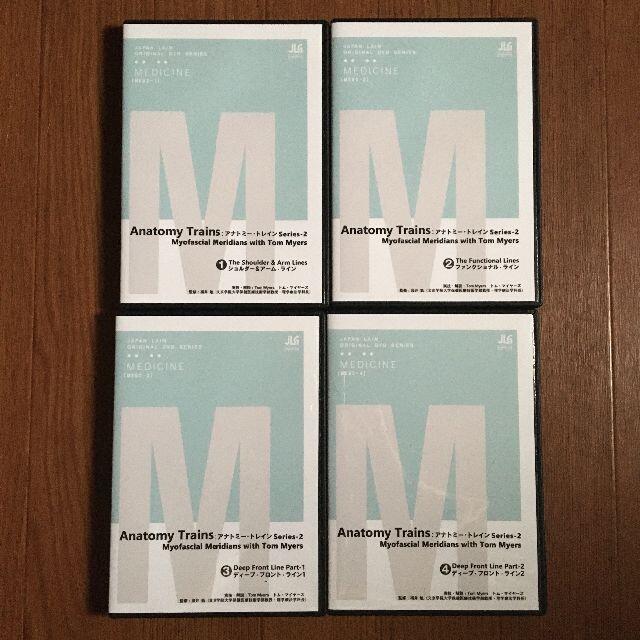 【値下げしました】アナトミー トレイン：Series2 DVD4巻セット