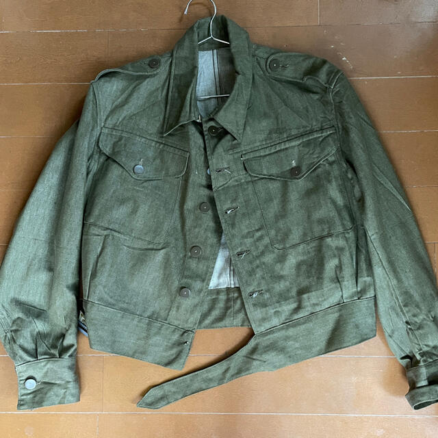 イギリス軍 Overall Denim Blouse バトルドレスジャケット