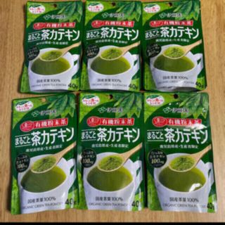 イトウエン(伊藤園)の伊藤園 有機粉末茶 国産茶葉100％使用 まるごと茶カテキン 6袋(健康茶)