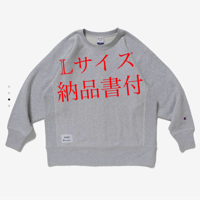 【L】 WTAPS CHAMPION ACADEMY CREW NECK