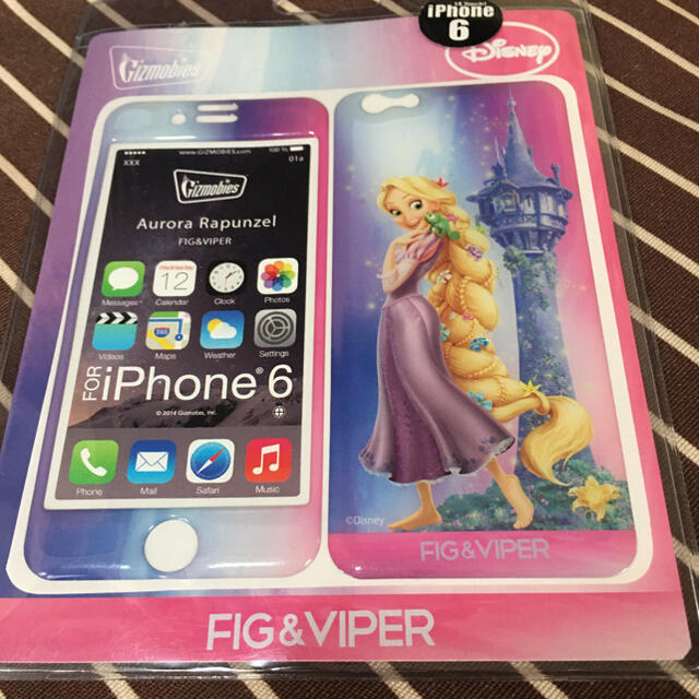 iPhone6用プロテクター　ラプンツェル　Disney スマホ/家電/カメラのスマホアクセサリー(iPhoneケース)の商品写真