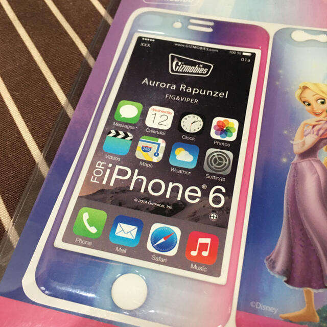 iPhone6用プロテクター　ラプンツェル　Disney スマホ/家電/カメラのスマホアクセサリー(iPhoneケース)の商品写真