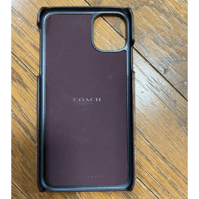 COACH(コーチ)のCOACHのiPhone11ケース スマホ/家電/カメラのスマートフォン/携帯電話(その他)の商品写真