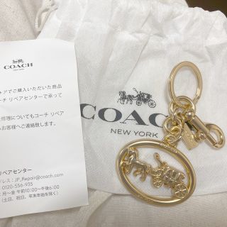 COACH - COACH ホース アンド キャリッジ メタル バッグ チャーム ... COACH ホース アンド キャリッジ メタル バッグ チャーム