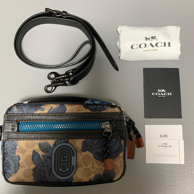 coach✖️カフェファセット　限定ショルダーバッグカフェファセット