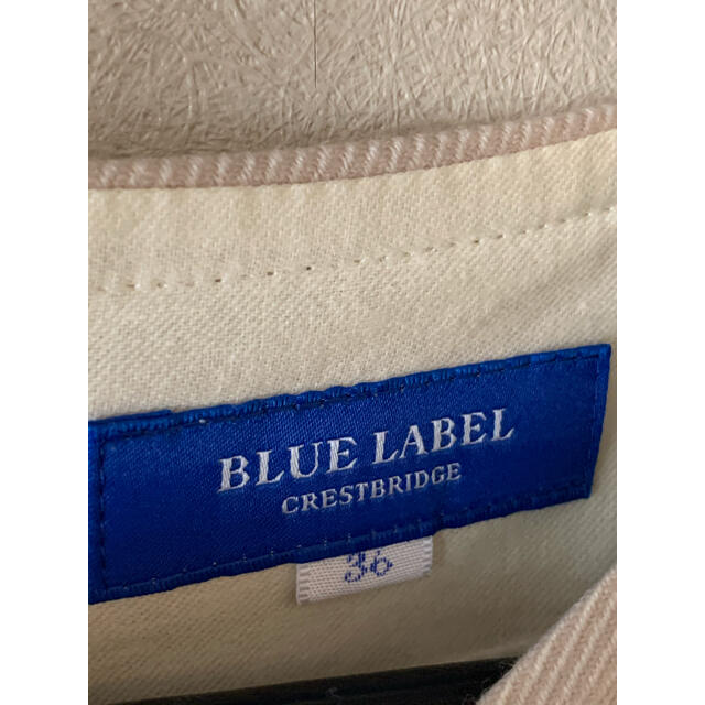 BURBERRY BLUE LABEL(バーバリーブルーレーベル)の【値下】パーバリーブルーレーベル　ワンピース　36（XS) レディースのワンピース(ひざ丈ワンピース)の商品写真