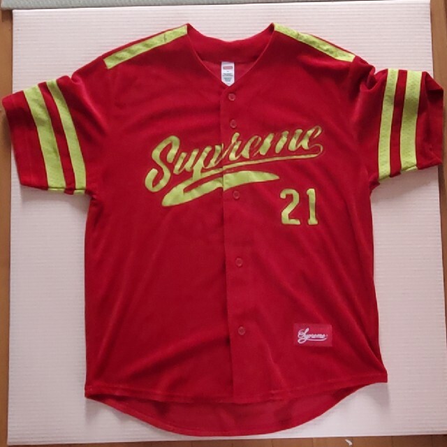 Supreme(シュプリーム)のSupreme 　ベースボール　ベロア メンズのトップス(シャツ)の商品写真