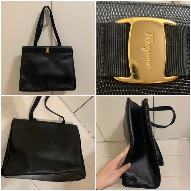 Ferragamo リザード型押し トートバッグの通販 by Loved_gather⌘|フェラガモならラクマ - フェラガモ◆ヴァラ 得価超歓迎