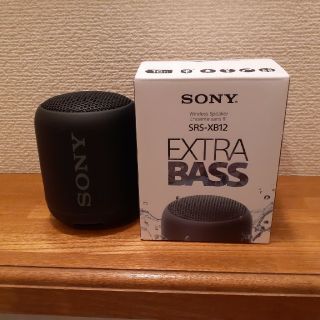 ソニー(SONY)の【きゅんさん専用❕】SONYブルトゥーススピーカーSRS-XB12(スピーカー)