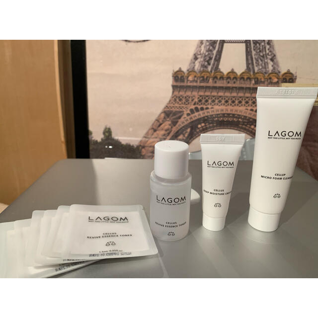 LAGOM(ラーゴム)のラゴム　ミニセット コスメ/美容のスキンケア/基礎化粧品(洗顔料)の商品写真