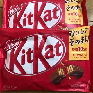 ネスレ(Nestle)のキットカット　ミニ　15枚×2袋(菓子/デザート)