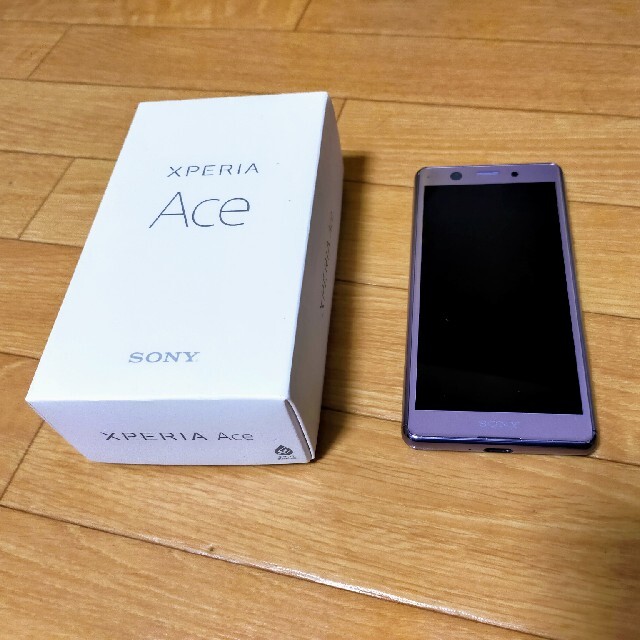 【SONY Xperia Ace】SIMフリー　ほぼ新品　保証期間内