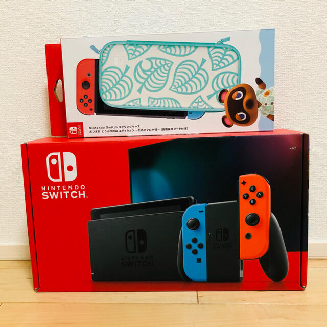 正規品】 N S - N S JOY-CON(L) ネオンブルー/(R) ネオの通販 by とも