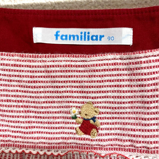 familiar(ファミリア)のワンピース　チュニック　女の子　familiar キッズ/ベビー/マタニティのキッズ服女の子用(90cm~)(ワンピース)の商品写真