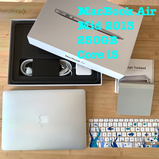 MacBook Air Mid 2013 250GB US keyboard