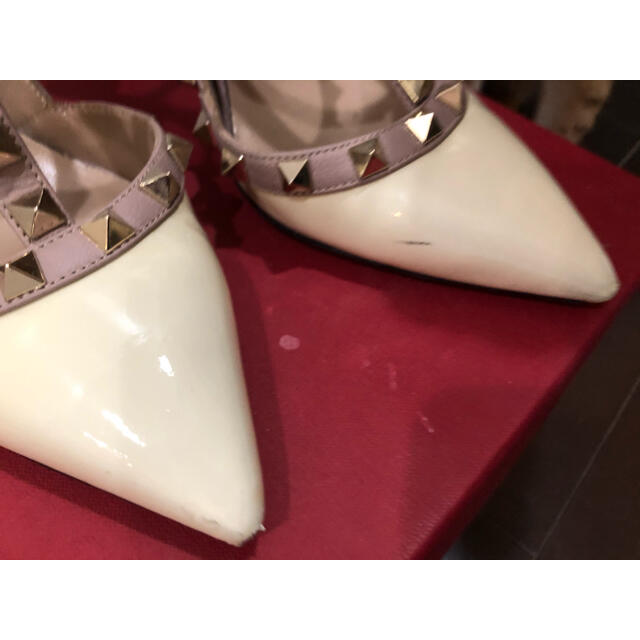 レディースVALENTINO スタッズパンプス　37